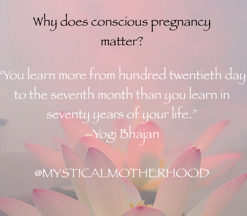 Conscious Pregnancy Quote