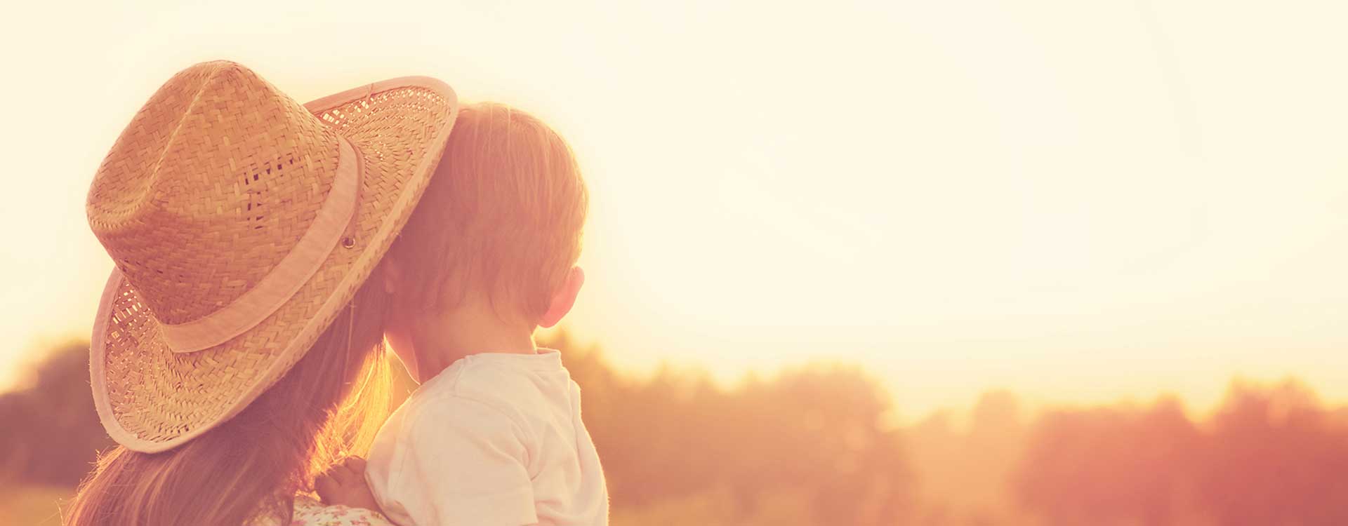 Woman Holding Infant