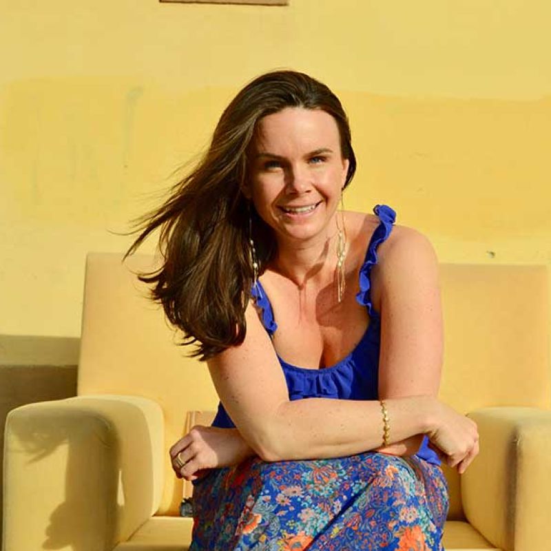 Chelsea in Yellow Chair