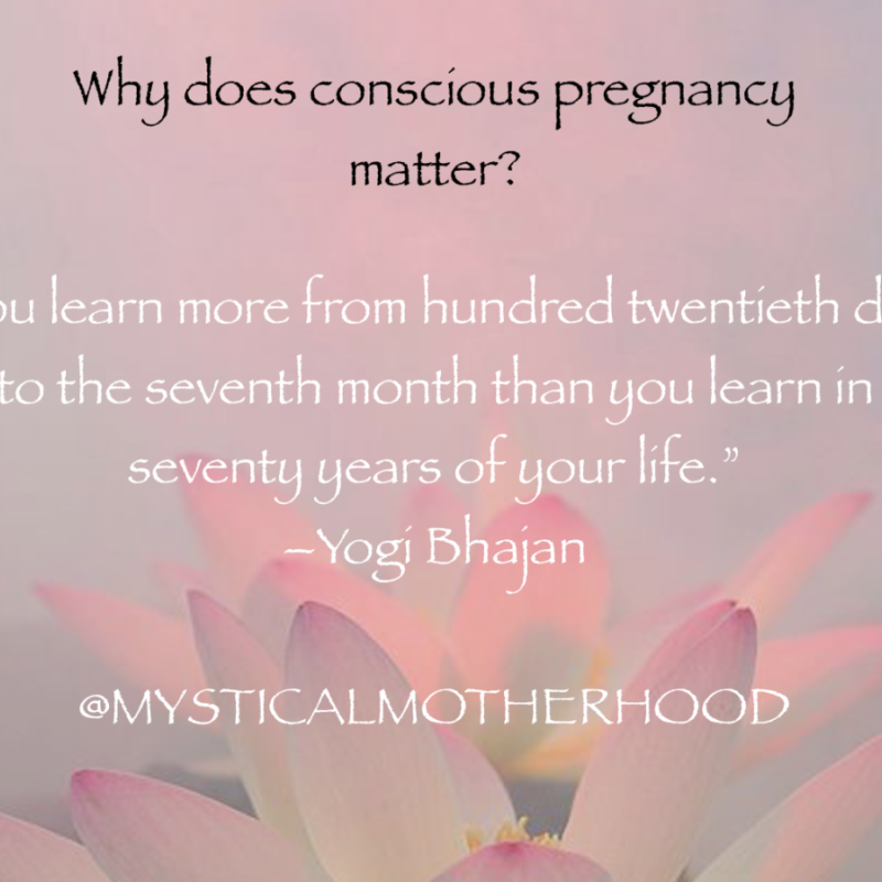 Conscious Pregnancy Quote